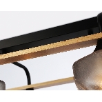 Светильник Ambrella light TR3033250/6 BK/WD черный/дерево E27/6 max 60W 580*340*245, фото4