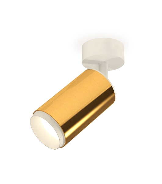 Светильник Ambrella Light XM6327002 PYG/SWH золото желтое полированное/белый песок MR16 GU5.3 (A2202, C6327, N6120)