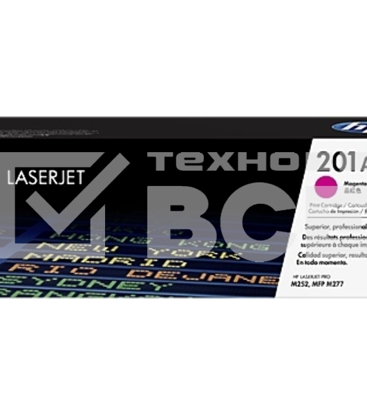 Тонер Картридж HP 201A CF403A пурпурный для HP CLJ Pro M252/M277 (1400стр.)