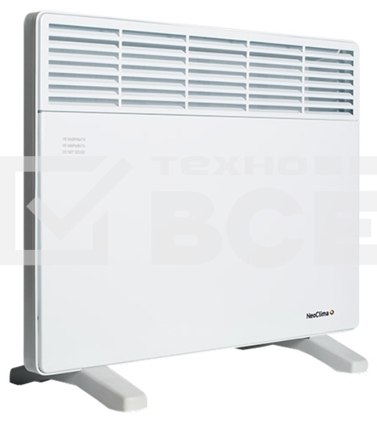 Конвектор Neoclima Comforte T1.5 белый, 1500 Вт, 20 м2, термостат