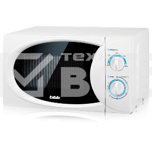 Микроволновая печь BBK 20MWS-710M/W белый, 20 л, 700 Вт, поворотный механизм
