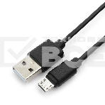 Кабель Гарнизон Кабель USB 2.0 Pro, AM/microBM 5P, 1м, черный, пакет (GCC-mUSB2-AMBM-1M), фото7