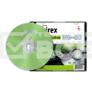 Диск DVD-RW Mirex 4.7 Gb, 4x, Slim Case (1), (1/50)