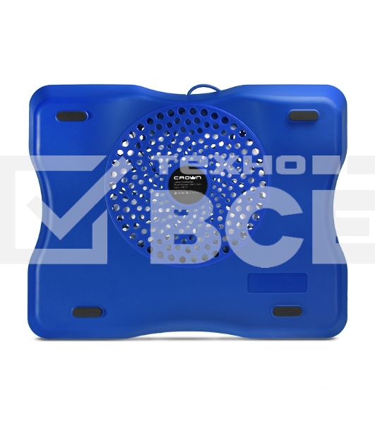 Аксессуар к ноутбуку CROWN Подставка для ноутбука CMLC-1001 silver&blue (до 15,6