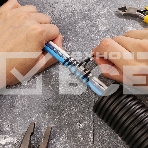 Хомут-стяжка кабельная нейлоновая Rexant 100 x2,5 мм, черная, упаковка 100 шт., фото2