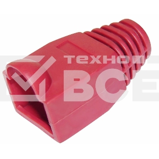 Изолирующий колпачок Rexant для разъемов RJ-45, красный