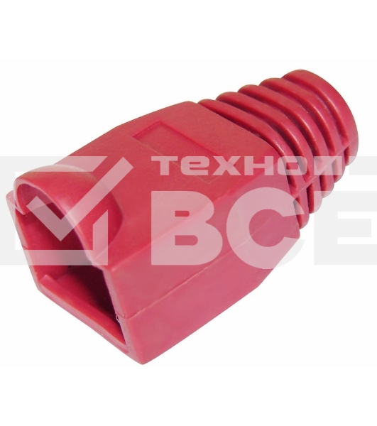 Изолирующий колпачок Rexant для разъемов RJ-45, красный