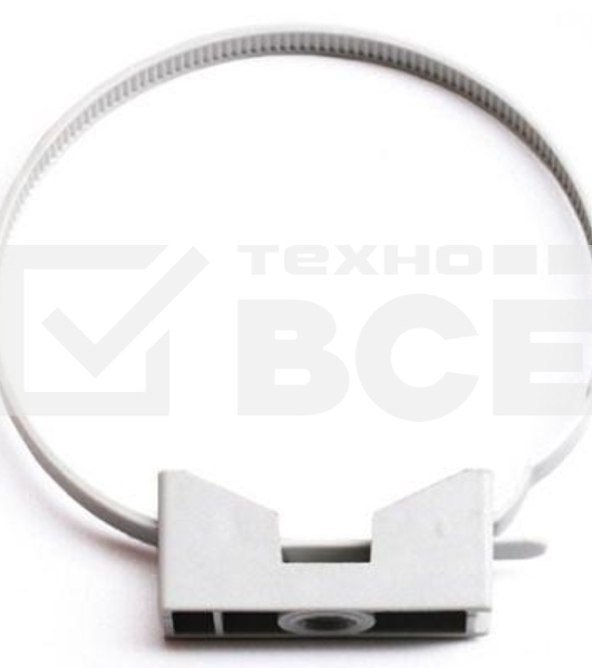 Держатель с ХОМУТИКОМ. д.25 - 63мм  51263  DKC