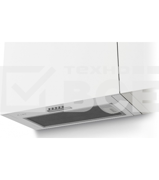 Вытяжка встраиваемая LEX GS Bloc LIGHT 600 белый управление: кнопочное (1 мотор)