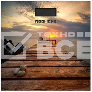 Весы напольные Redmond RS-752 макс.180кг рисунок/причал