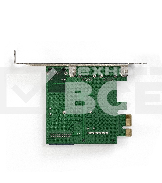 Контроллер ExeGate EX290278RUS EXE-362 PCI-E 2.0, 2*USB3.0 ext + 1*USB3.0 int + LAN UTP 1000Mbps, разъем доп.питания (OEM)