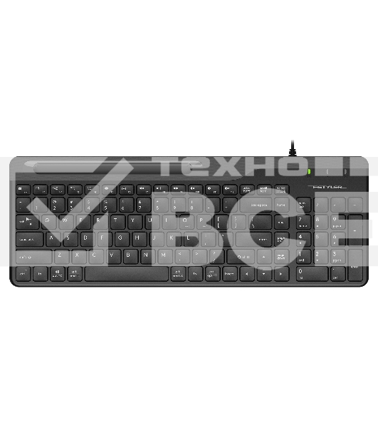 Клавиатура A4Tech Fstyler FK25 проводная, USB, черный/серый