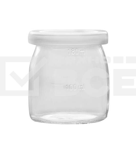 Йогуртница Kitfort KT-2007 20Вт 4б. 180мл упр.:электрон. белый/зеленый