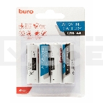 Батарея Buro Alkaline LR6 AA (4шт) блистер, фото2