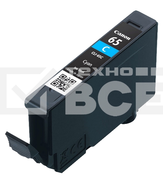 Картридж струйный Canon CLI-65 C голубой 12,6 мл