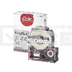 Кассета с лентой S'OK by Sakura Printing K4TRN для Epson , красный на прозрачном, 12мм/8м, фото 1