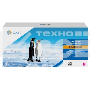 Картридж лазерный G&G GG-CF363A пурпурный (5000стр.) для HP CLJ M552dn/M553dn/M553N/M553x