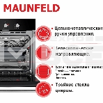 Шкаф духовой газовый Maunfeld MGOG.673B, встраиваемый, фото 1