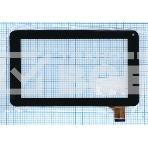 Сенсорное стекло (тачскрин) для Digma iDj7n (30 pin), черное, фото2