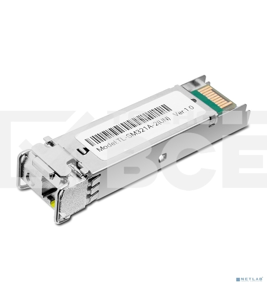 Модуль SFP TP-Link 1000Base-BX WDM Bi-Directional SFP module, TX: 1550 nm and RX: 1310 nm, 1 LC Simplex port, up to 2 km transmission distance in 9/125 μm SMF (Single-Mode Fiber), Supports Digital Diagnostic Monitoring (DDM).