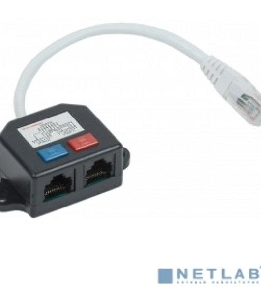 Разветвитель ITK (Y-адаптер) кат. 5Е 2xRJ45-1хRJ45
