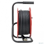 Удлинитель на катушке EKF UKG02-16-R325-4-50 'Гефест 2.0' 4 гнезда 50м с заземлением и предохранителем КГ 3*2,5 16А/3,5кВт PROxima, фото 1