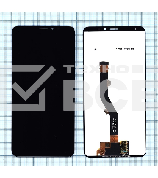 Дисплей для Meizu Note 8, черный
