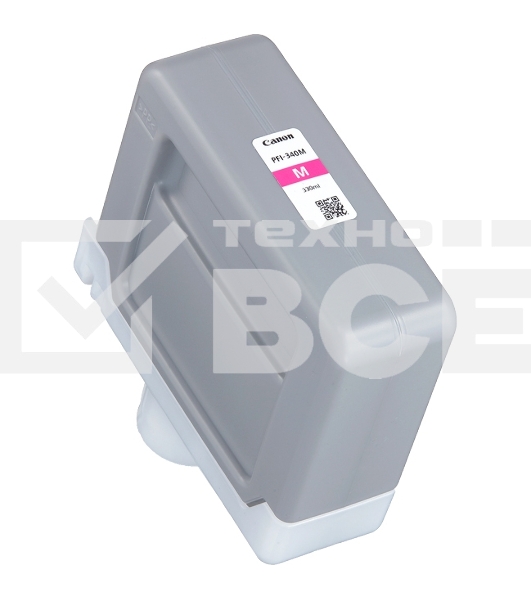 Картридж струйный Canon PFI-340 MAGENTA пурпурный (330 мл) для Canon imagePROGRAF TZ-30000