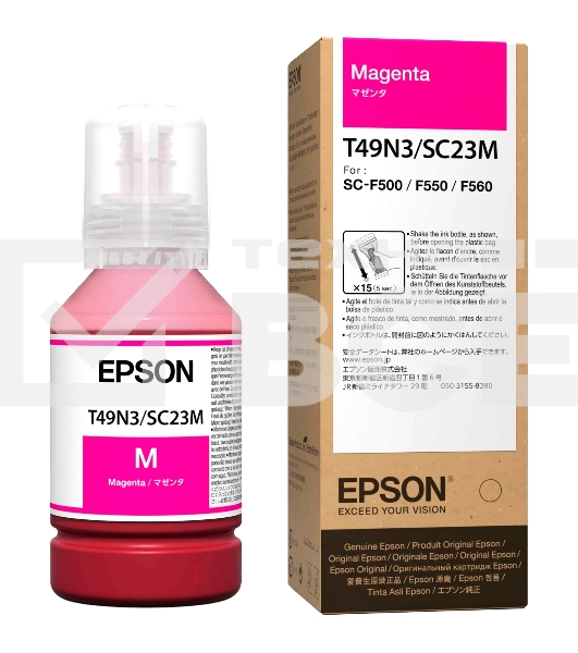 Контейнер с пурпурными чернилами Epson T49N3 для SC-F500