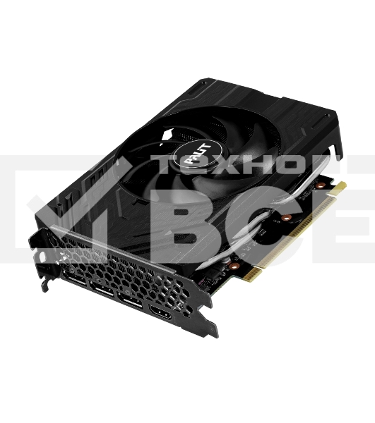 Видеокарта Palit RTX4060TI STORMX NVIDIA GeForce RTX 4060TI 8192Mb PCI-E 4.0 128 GDDR6 2535/9000 HDMIx1 DPx3 HDCP Ret