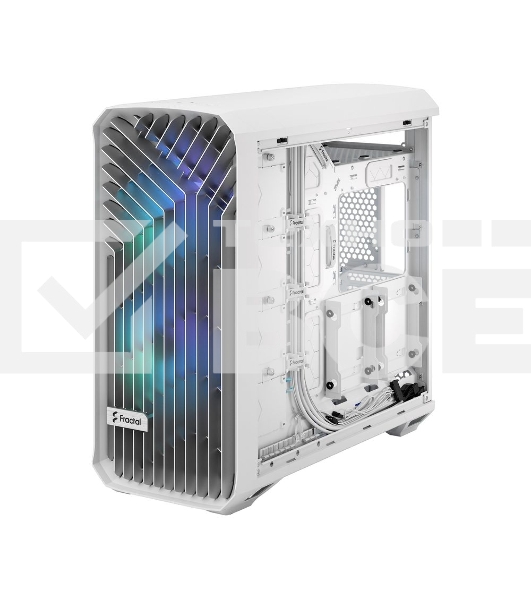Корпус ПК без блока питания Fractal Design Torrent RGB TG Clear Tint, Full-Tower, 2x180mm + 3x140mm RGB, 2xUSB-A 3.2 + 1xUSB 3.2 Type-C E-ATX, SSI-CEB, SSI-EEB, ATX, mATX, mITX White