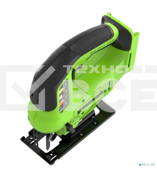 Лобзик электрический аккумуляторный GreenWorks GD24JS90, 24V, бесщеточный без АКБ и ЗУ (3601707)