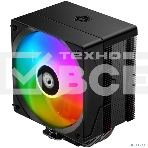 Кулер Cooler ID-Cooling SE-904-XT ARGb BLACK LGA1851/1700/1200/115X/AM5/AM4 (TDP 180W, PWM, 4 тепл.трубки прямого контакта, FAN 100мм, Addressable RGb LED) RET, фото3