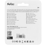 Флешка USB Netac U185 (NT03U185N-064G-32WH), 64Gb, USB 3.0, R/W 100/25, белый/серый, фото3