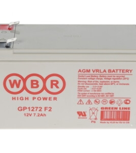Батарея WBR GP 1272 12V 7.2Ah
