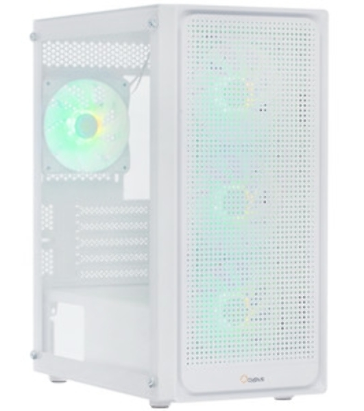 Компьютерный корпус Ocypus Gaммa C50 WH ARGB, MATX, USB 3.0*1+USB 2.0*2, FRONT 3x120мм ARGB, REAR 1x120мм ARGB