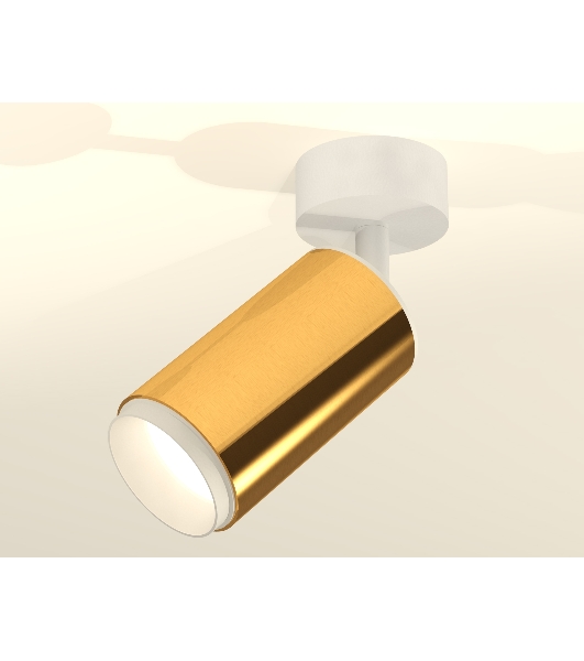 Светильник Ambrella Light XM6327002 PYG/SWH золото желтое полированное/белый песок MR16 GU5.3 (A2202, C6327, N6120)