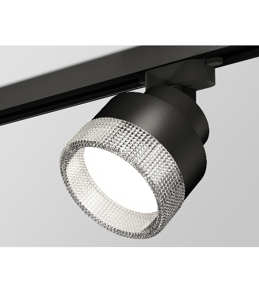 Светильник Ambrella light XT8102040 SBK/CL черный песок/прозрачный GX53 (A2526, A2106, C8102, N8480)