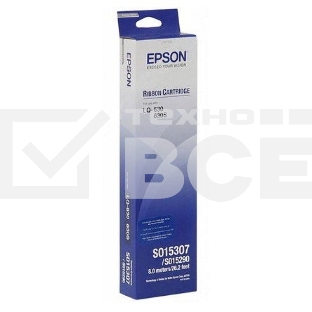 Картридж ленточный Epson C13S015307BA черный для Epson LQ-630