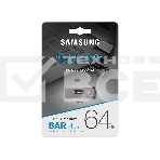 Флешка USB R/W 64Gb USB Drive <USB 3.1> Samsung BAR Plus (up to 300Mb/s) (MUF-64BE3/APC) серебристый, фото5