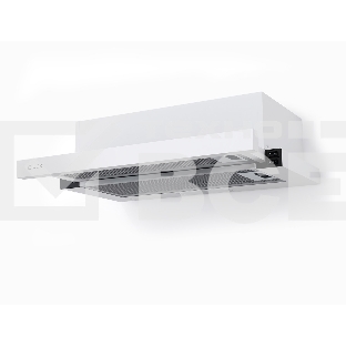 Вытяжка встраиваемая LEX HUBBLE 500 WHITE  570 - 650 м³/ч, LED лампы