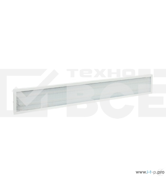Светильник светодиодный IEK LDVO2-6568-36-6500-K01 ДВО 6568-P 36Вт 6500К 1200х180х20 призма аналог люм.свет. 4х18 накладных или в потолок Армстронг