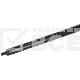 Термоусаживаемая трубка ТТК 13/4 4:1 черная с клеем 1 м UMR-A3-13-4-41-K02 IEK