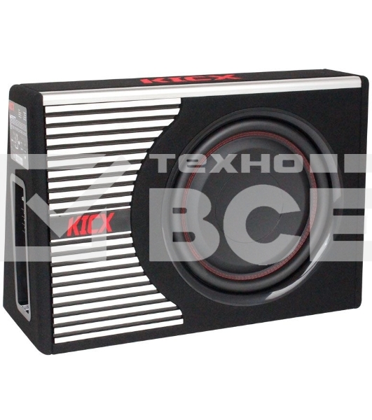 Сабвуфер автомобильный Kicx GT403BPA 450Вт активный (30 см/12