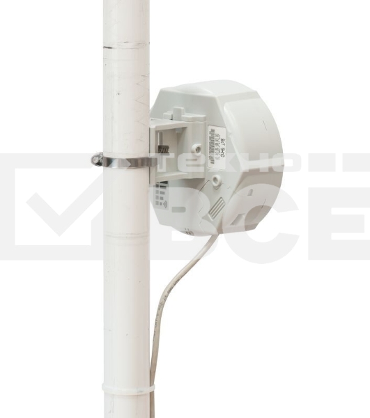 Наружная точка доступа MikroTik RBSXTG-5HPacD-SA RouterBOARD SXTG with Dual Chain 802.11ac, 13dBi 90 deg 5GHz antenna, 720MHz CPU, 128MB RAM, Gigabit Ethernet, USB, POE, PSU, pole mount, RouterOS L4