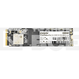 Накопитель SSD ExeGate NextPro KC2000TP480, 480Gb, M.2 2280, PCIe 3.0 x4, NVMe, R/W 1600/1200