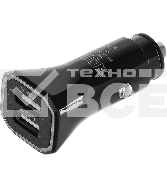 Автомобильное зар./устр. Buro BUCG1 3.1A черный