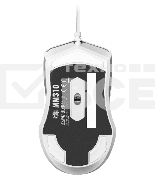 Мышь проводная Cooler Master Mouse MM310, Wired, White Matte
