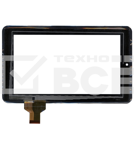 Сенсорное стекло (тачскрин) HLD-GG706S, черное