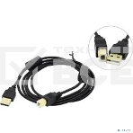 Кабель USB 2.0 A-->B 1.8м Exegate 2 фильтра, позолоченные контакты, фото2